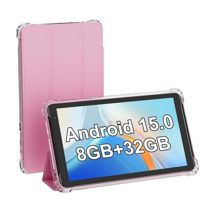 쿠퍼 태블릿 안드로이드 15 태블릿 7인치, 8GB RAM, 32GB ROM 지원 1TB 컴퓨터 태블릿 PC, 쿼드코어 프로세서, IPS 터치스크린, 2 5MP 듀얼 카메라, 30