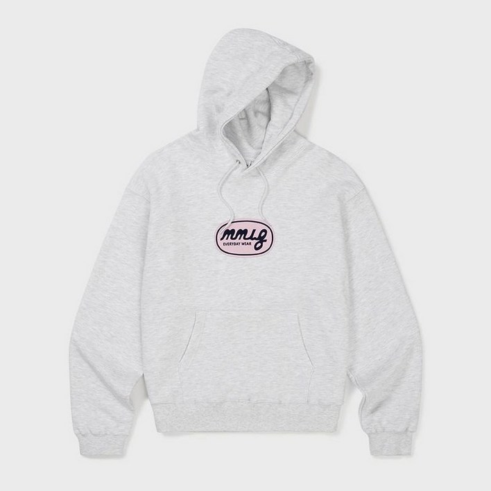 엠엠엘지 Mmlg MOTER HOODIE ASH GREY