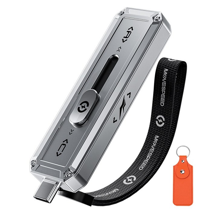 MOVESPEED SP20 2100MBs 초고속 USB 3.2 Gen2 외장 SSD 휴대용 저장장치 스마트폰 노트북 PC 호환 백업 파일이동 최적, 은색, 256GB