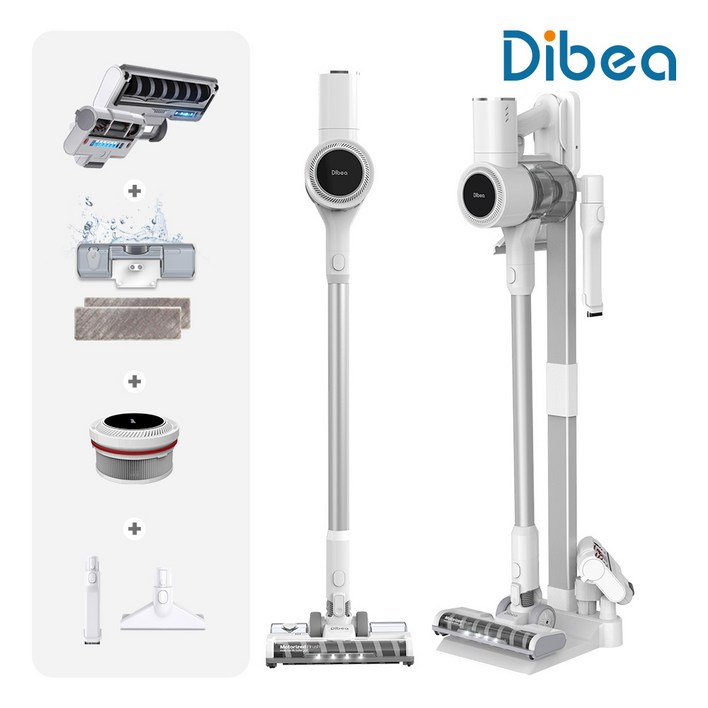2025년 최신형 디베아 무선 청소기 BLDC 최강 흡입력 풀구성 모터 A/S 10