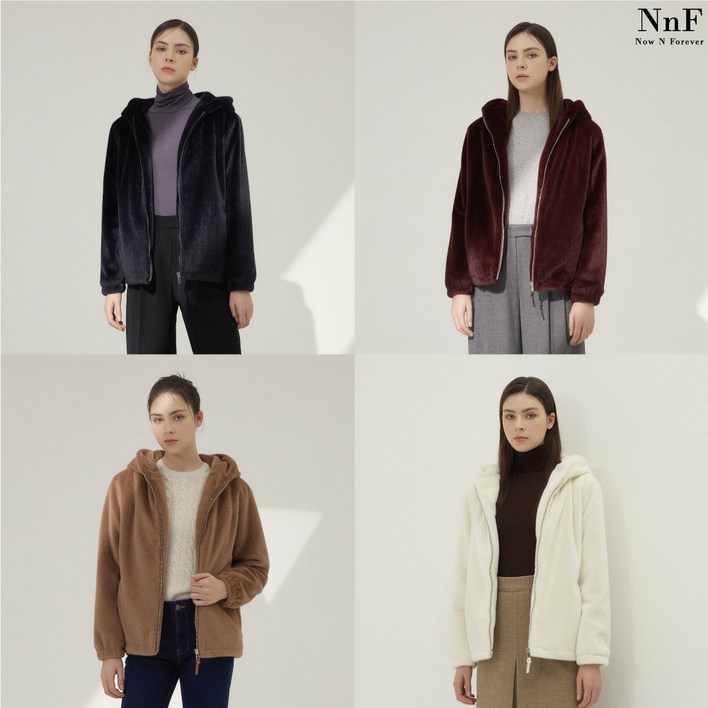 홈쇼핑 인기 NNF 여성 한파 에코퍼 후드 점퍼