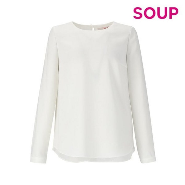 SOUP 레이어드 라운드넥 블라우스OY9LSC1 마감임박!!!