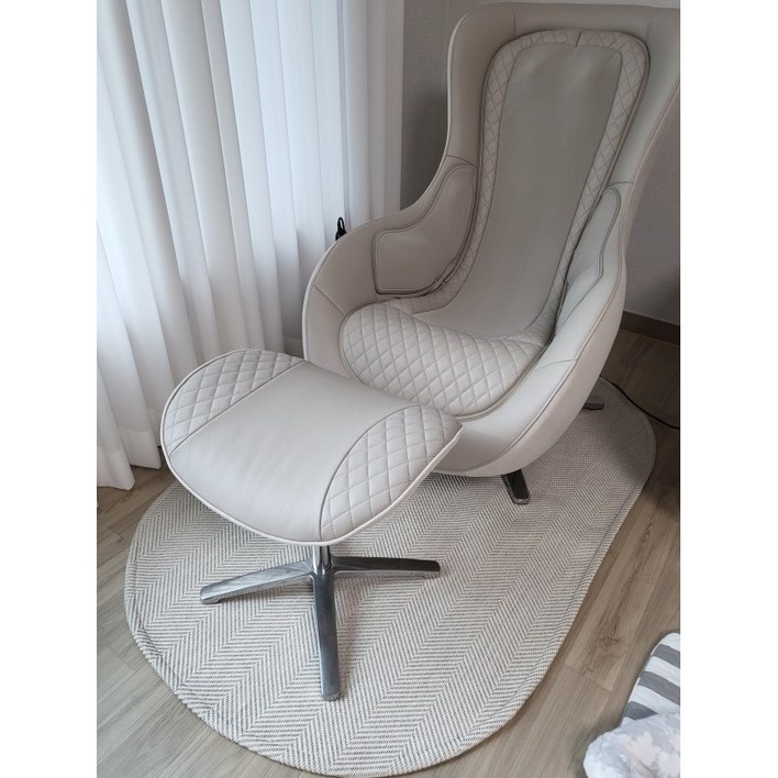 가람카페트 타원형 안마의자 러그 리클라인 러그 에이스 러그