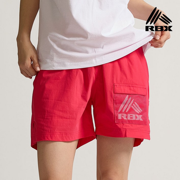 RBX 남녀공용 밴딩 냉감 비치쇼츠 물놀이 트레이닝 여름 반바지