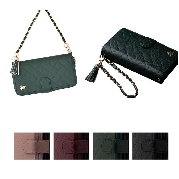 갤럭시S22 케이스 SMS901N 가죽 지팰릭트 지퍼 월렛 카드 지폐 수납 자석 지갑 손목 태슬 스트랩 줄 포함 커버