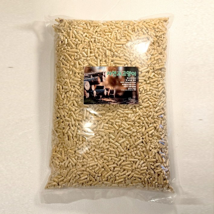 자연과고양이 펫배딩 펠릿 고양이 모래 펠렛모래