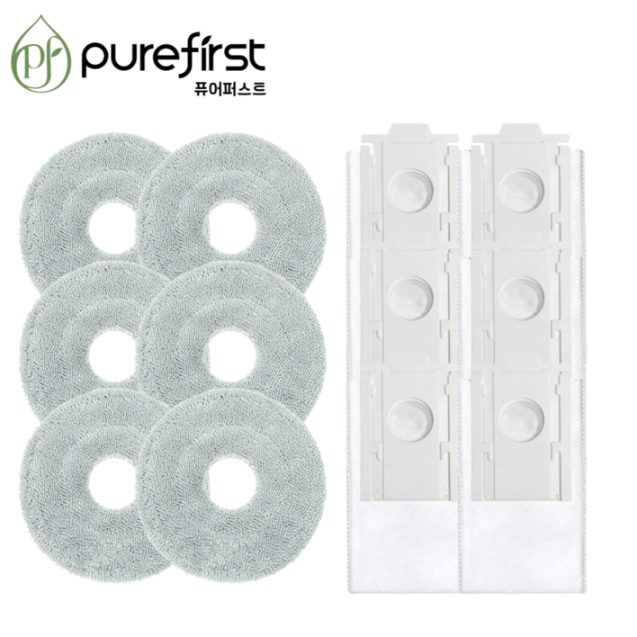 퓨어퍼스트 삼성 비스포크 ai 스팀 로봇청소기 먼지봉투 걸레 66 호환, 1개
