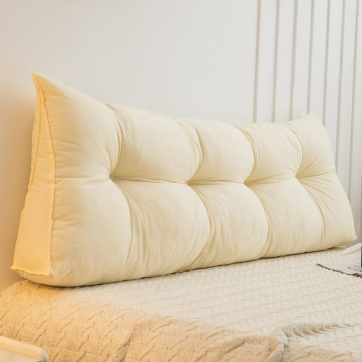 [업그라이프]삼각 등받이 침대헤드 쿠션