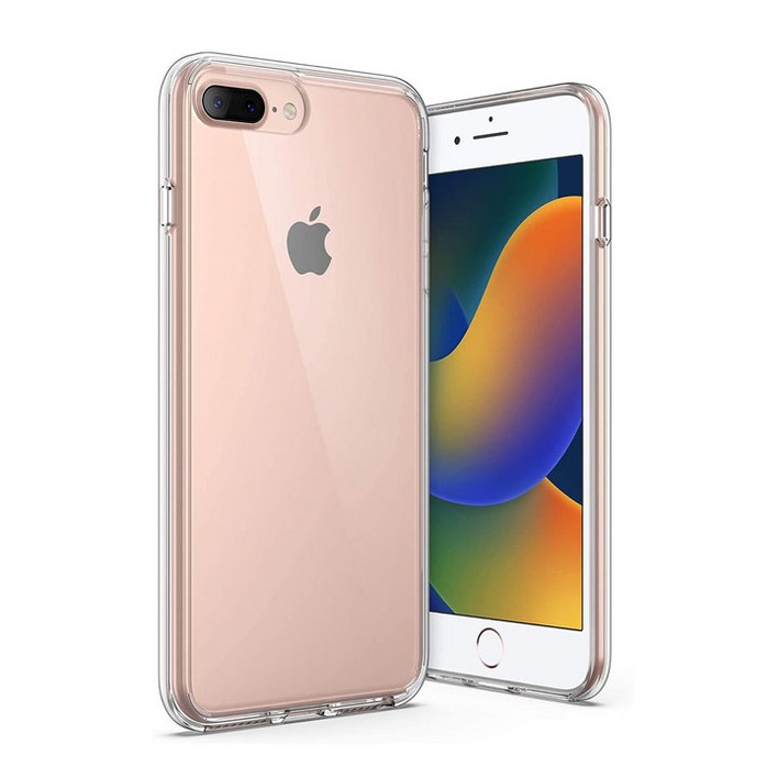씨앤지몰 아이폰 7플러스  8플러스 투명 젤리 생폰 느낌 방탄 케이스