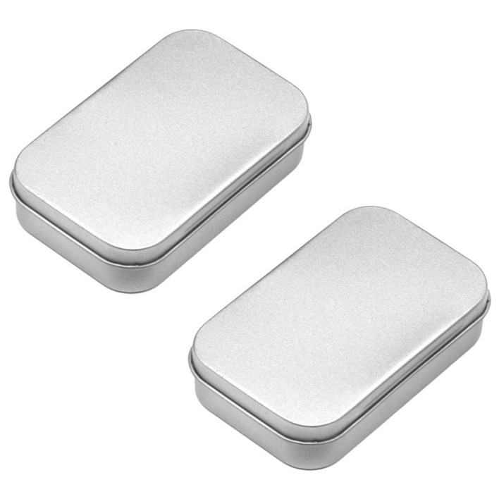 팡스몰 사각 무지 틴케이스 포카 포토 다꾸 굿즈 틴 케이스