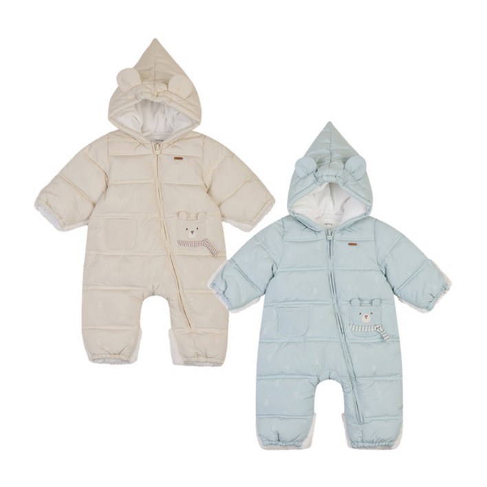 아가방 우주복 아룰렛몰 가브엠보웰론우주복 S7 아기패딩 방한 외출복 선물 겉싸개