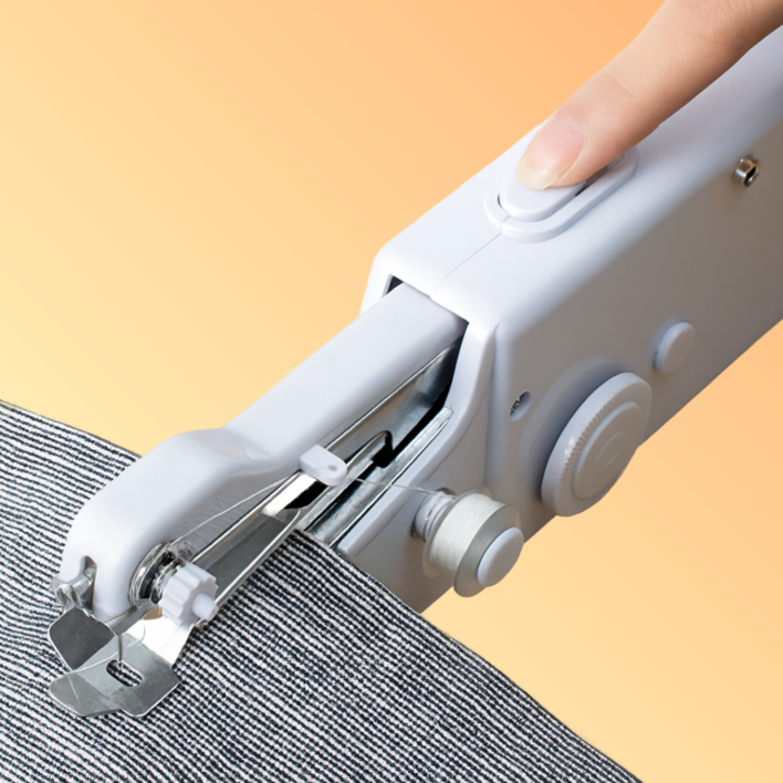 초간단 수선  평생 AS집안굿 이지 미니 핸드 미싱기 재봉틀