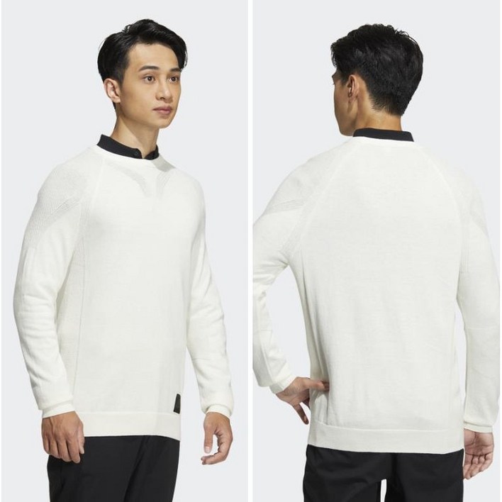 아디다스 남성 캐시미어 블렌디드 골프 스웨터 HG4133 HG4136