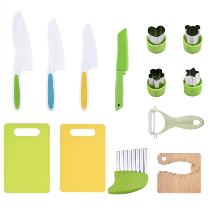 아동 어린이 요리 쿠킹도구 세트 주방놀이세트 도마 칼 감자칼 크링클컷 등 다양한 세트 구성 미국의 아마존 화제의 베스트셀러 같은 구성