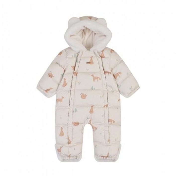 아가방 우주복 본 겨울 여아남아 후리스 돌 겉싸개 리온레브다운 우주복