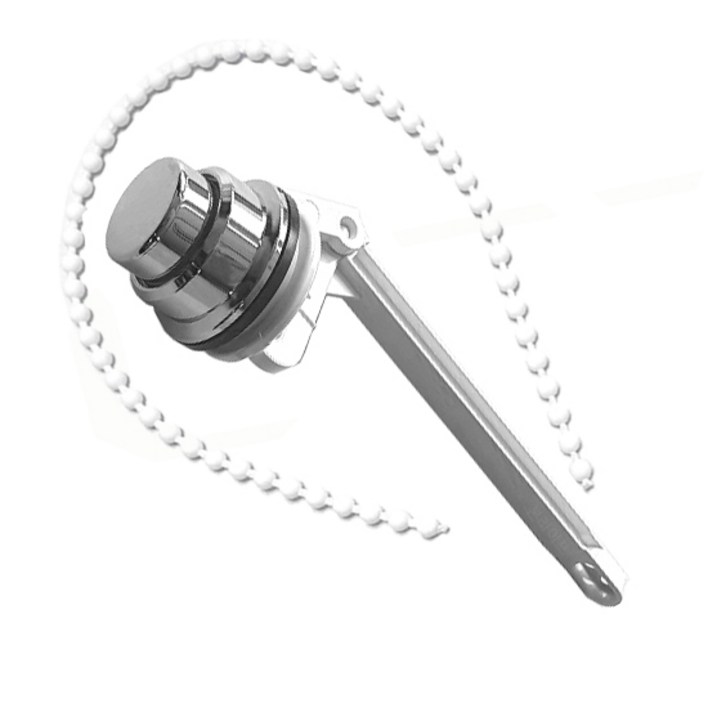 본라이프 국산 양변기 고급형 원형 버튼핸들  구슬줄 양변기레버줄 원형측면내림핸들 사각핸들 호환 물내림 레버 부품 양부속 교체 양변기레버 손잡이 양변기내림 변기핸들 양변기부품버튼