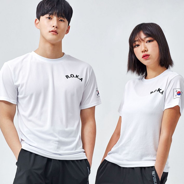 헤세드 국산 ROKA 로카 티셔츠 KOREA 로카티 군대 군인 반팔 PX 군용 코리아아미 태극기티셔츠