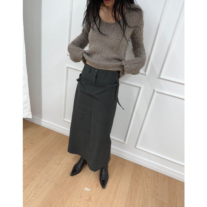 런던플랏 비죠 스커트 2color 25FW