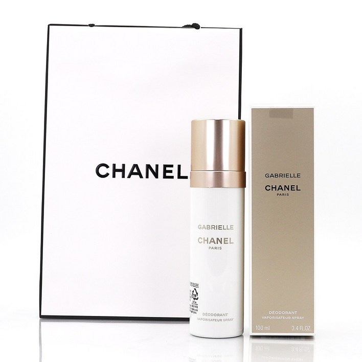 [정식 한글라벨 백화점제품] 샤넬 가브리엘 데오드란트 스프레이, 쇼핑백동봉, 100ml, 1개