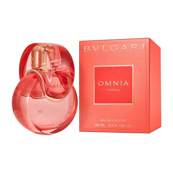 불가리 옴니아 코럴 EDT   상큼한 베르가못과 수련의 프루티 플로럴, 기념일 선물 추천