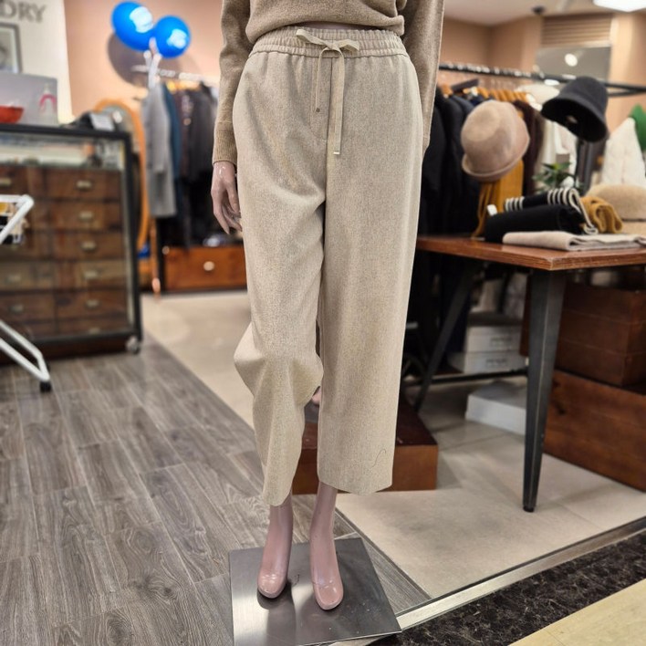 BCBG [올앤선드리] 프티 울 PT 바지 _  A4W9P308  71   [L/BEIGE]