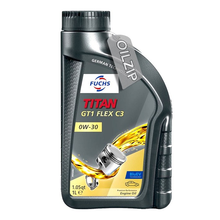 훅스 타이탄 GT1 플렉스 C3 0W30 1리터 100%합성엔진오일 VW504 507 bmwLL04