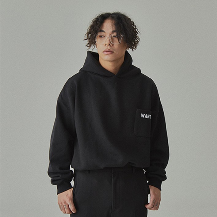 룩 후디 블랙