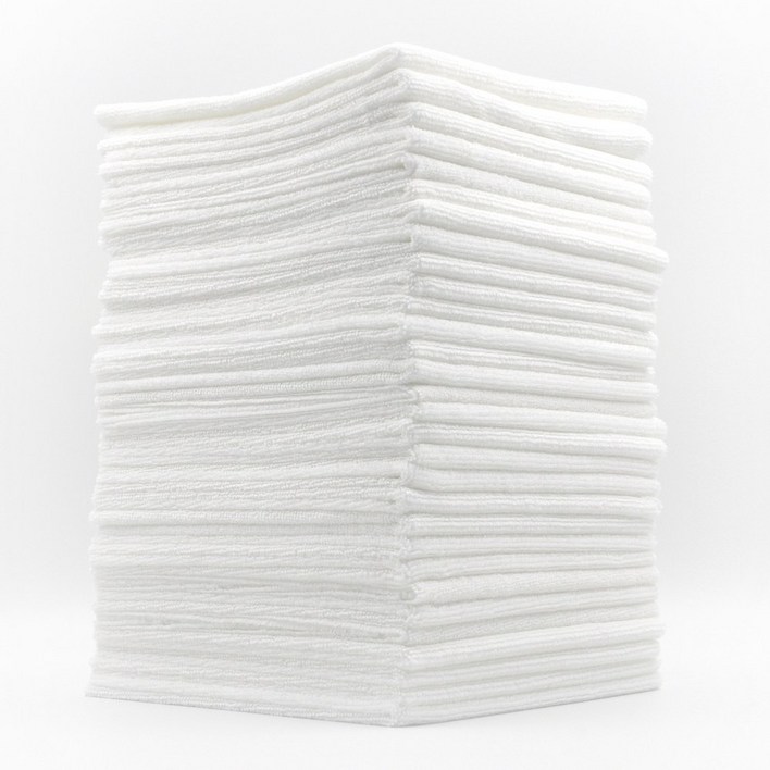 디아망나인 폴리쉬플러스 다용도타월 브라이트화이트 40x40cm 30매, 1세트, 브라이트화이트