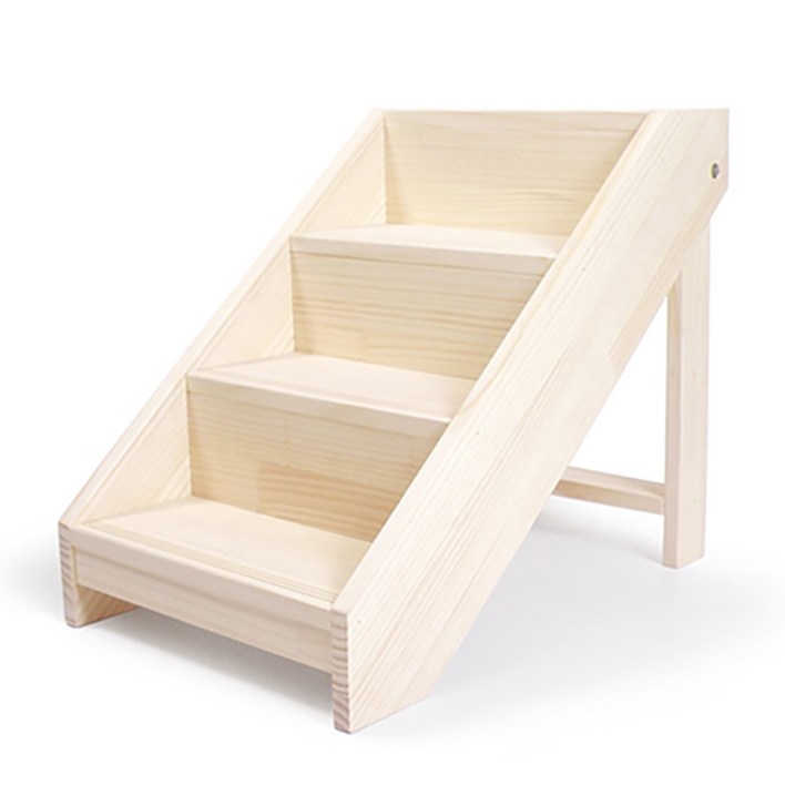 이앤위즈 그로우 강아지계단 원목계단 애견계단 WIZ0026, 1개