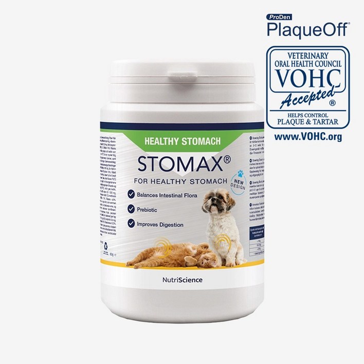 프로덴 스토맥스 플라그오프 파우더 반려동물 영양제, 1개, 소화장건강, 63g