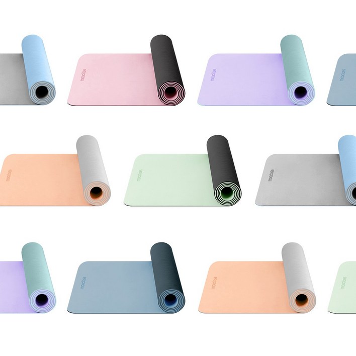 모아클래스 TPE 요가매트 10mm, 그레이 모아클래스 TPE 요가매트 10mm, 그레이