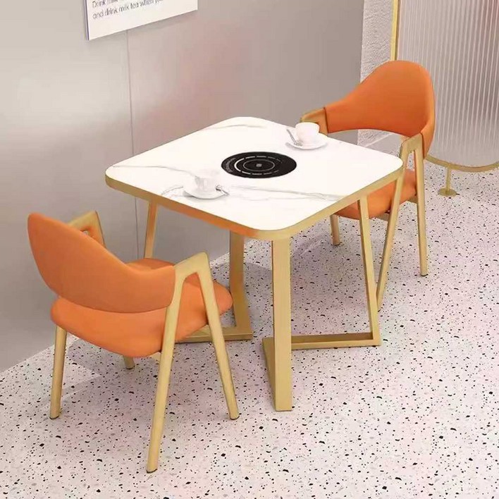 2인용 인덕션테이블 식당 고깃집 식당용 세라믹 바베큐