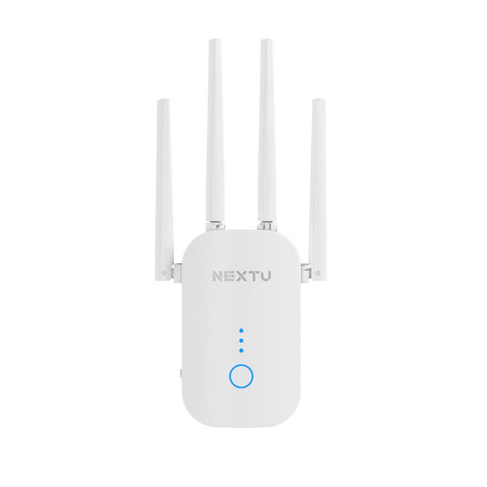 NEXTU 1204ACAP 무선AP 와이파이확장 증폭기 듀얼밴드 802.11AC WPS, 1개