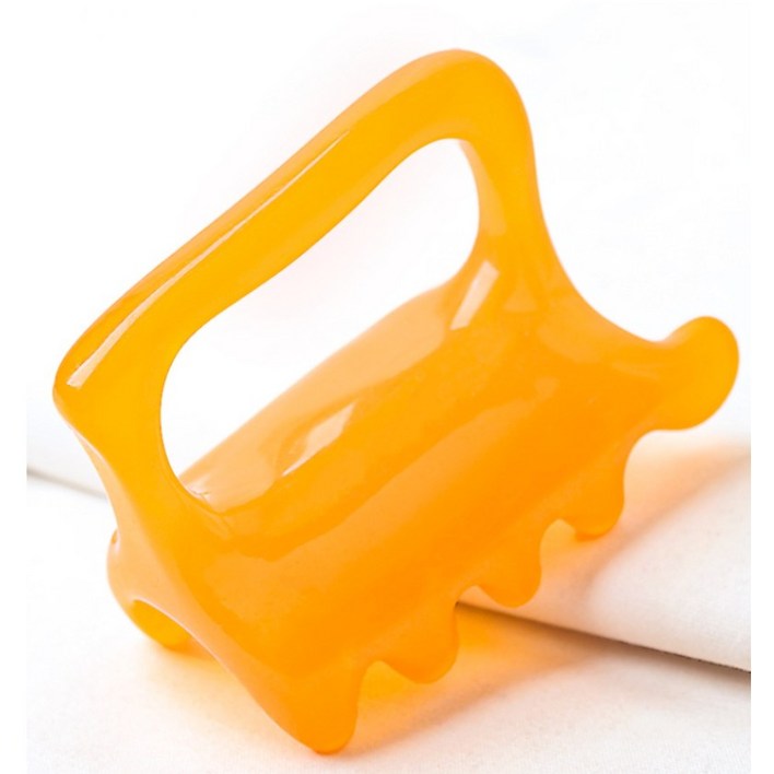 릴렉핏 하루5분 밀랍수지 얼굴 목 어깨 지압 괄사마사지기