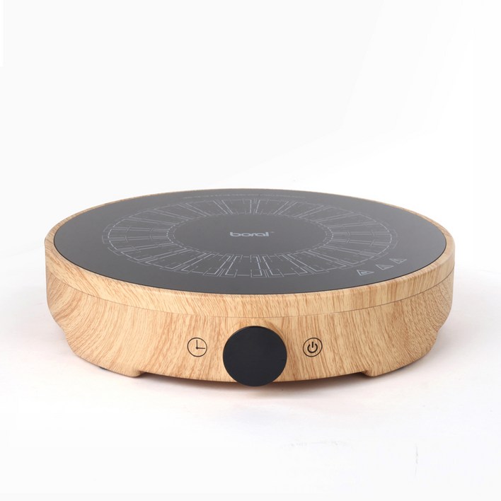 보랄 우드 스타일 인덕션 BR-P505JW 원형 1구