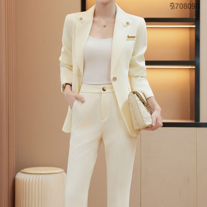 708090 여성 면접 복장 여신 오피스룩 슬림핏 재킷