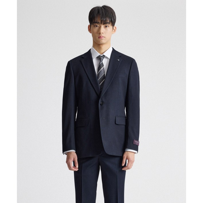 TechPoly 사방스판 에센셜 수트네이비 클래식핏SSJVZ53SET