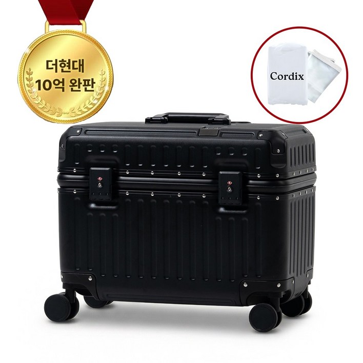 12년 무상 AS 코르딕스 루프 기내용 캐리어 위로 열리는 여는 작은 파일럿 승무원