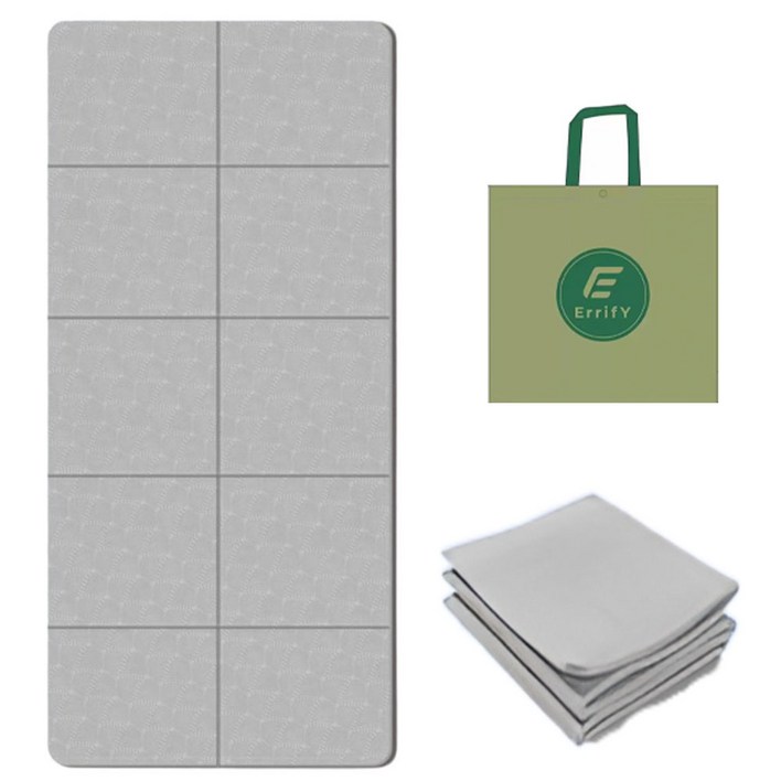 ErrifY 접이식 요가매트 휴대용 소음방지