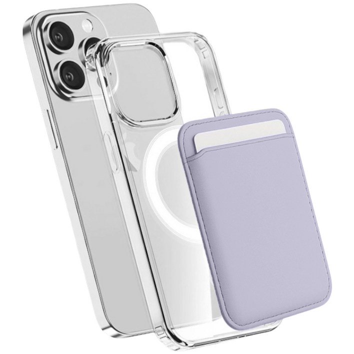 SUMMIT 맥세이프 케이스 아이폰 호환 카드 케이스 세트