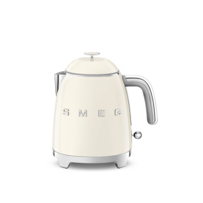 스메그 레트로 미니 무선 전기 포트 0.8L 크림 KLF05CREU