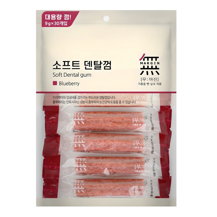 무마진 강아지 소프트 덴탈껌 30p