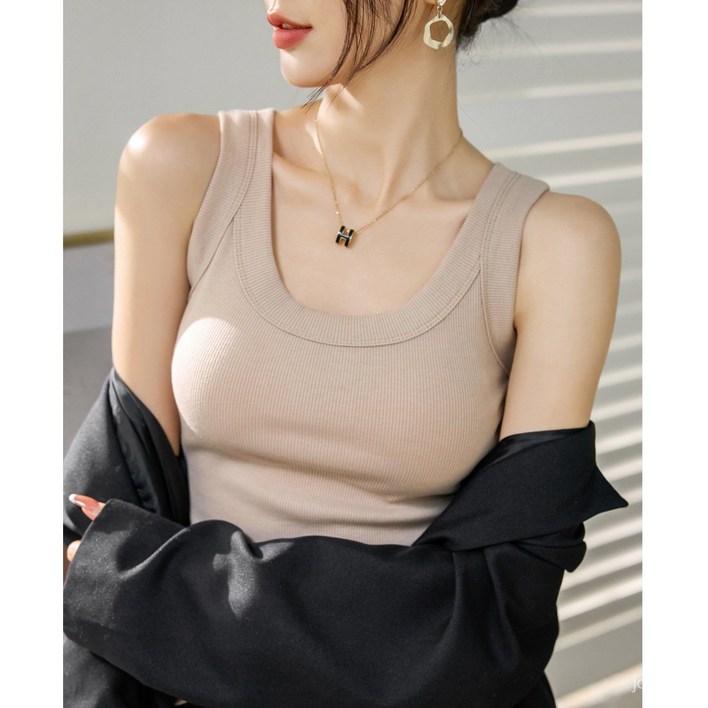 QIDA 여성 여름복 탱크탑