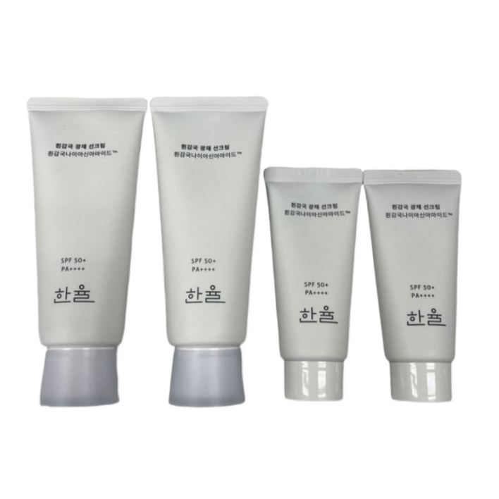 한율 흰감국 미백 선크림 SPF 50+ PA+++ 70ml+70ml+35ml+35ml(총용량 210ml)