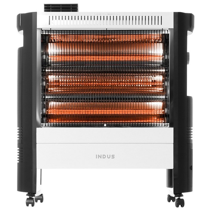 인더스 공업용 산업용 사무실 대형 카본 온풍기 히터, INO-33FV, 화이트