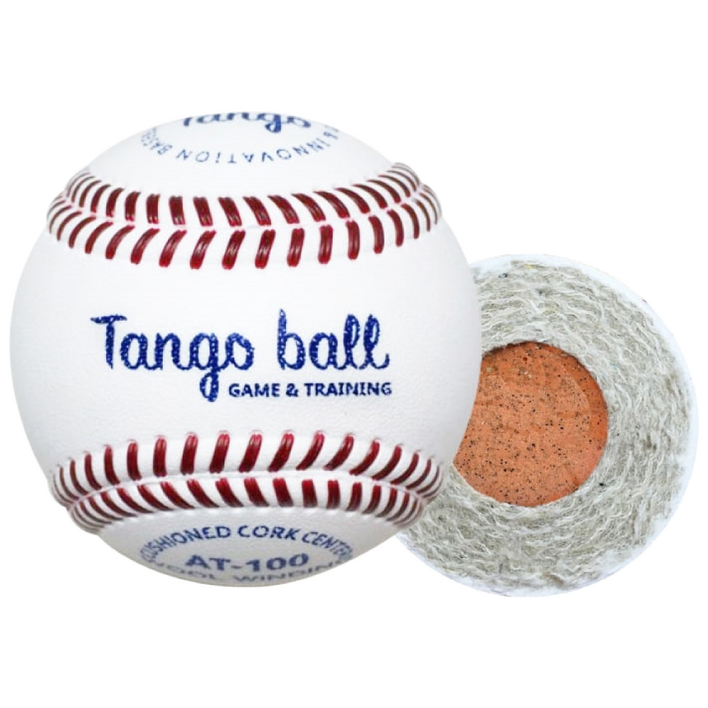[BMC 야구공] 비엠씨 탱고볼 하드타입. AT-100 X 10Box (120알) (타격/수비연습/피칭머신용 하드볼), 120개