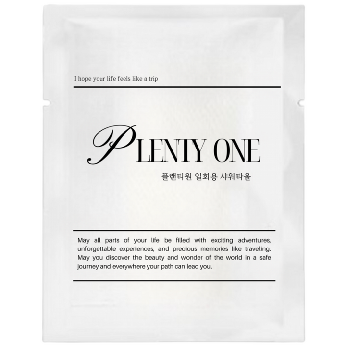 플랜티원 호텔 일회용샤워타올 500개입, 1박스, 500개입, 화이트