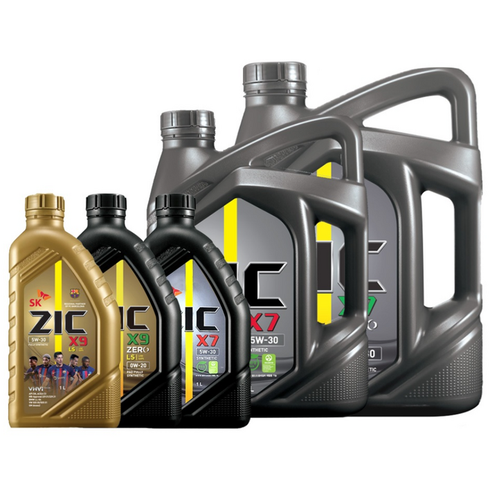 지크 정품 합성유 엔진오일 세트 (점도 선택 / 전차종 호환)