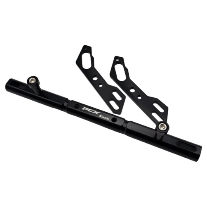 CHEKIS PCX 핸들크로스바 멀티크로스바 날개형타입 알루미늄소재 전년식, 1개, 블랙
