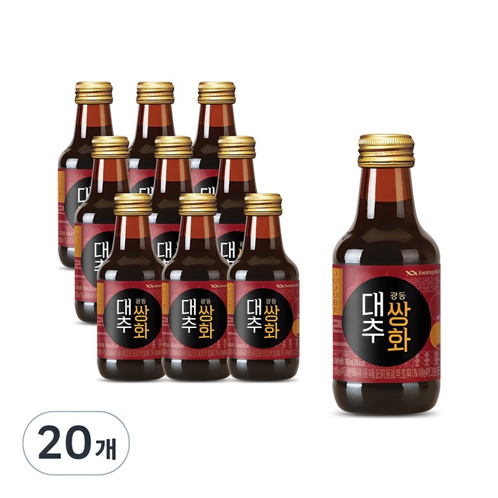 광동제약 대추쌍화, 150ml, 20개 광동제약 대추쌍화, 150ml, 20개